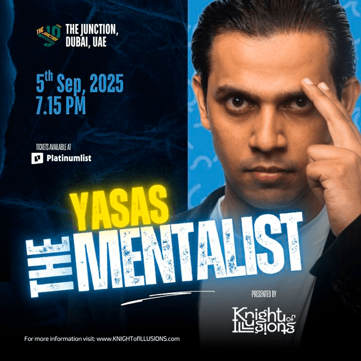 Yasas the Mentalist Dubai