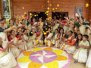 Dubai Police celebrate Onam