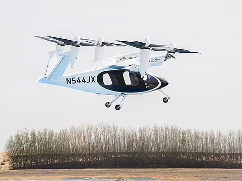 Uber Joby flying taxi Dubai launch