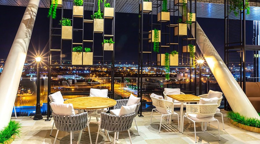 Brick Rooftop Kitchen