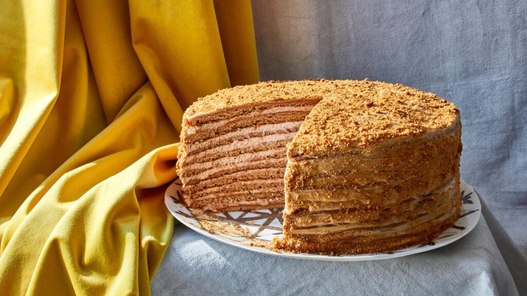 Spinneys Honey Cake