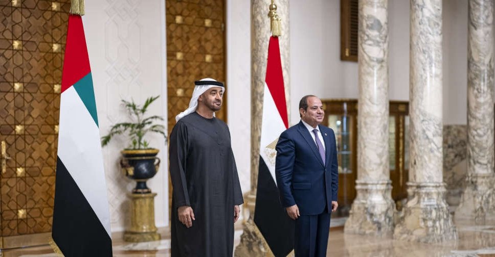 UAE President visit Cairo