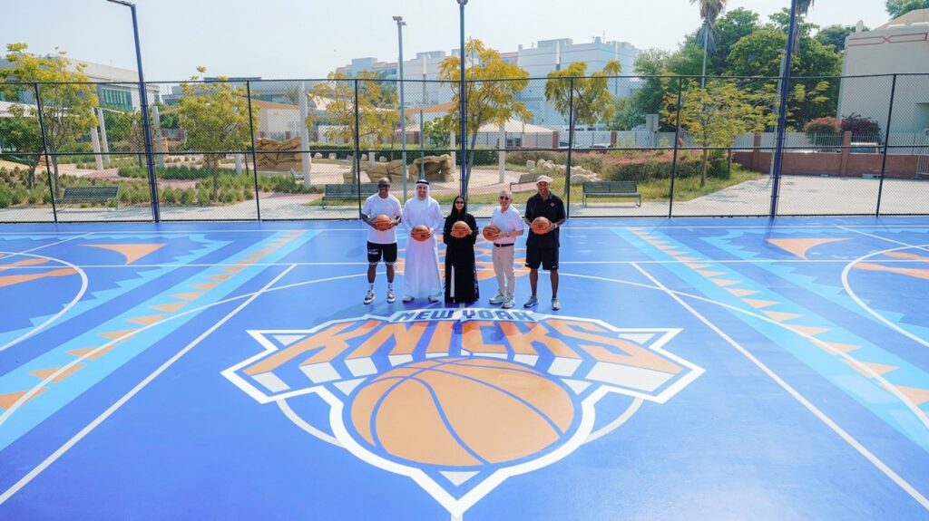 ADQ NBA Basketball Courts Abu Dhabi
