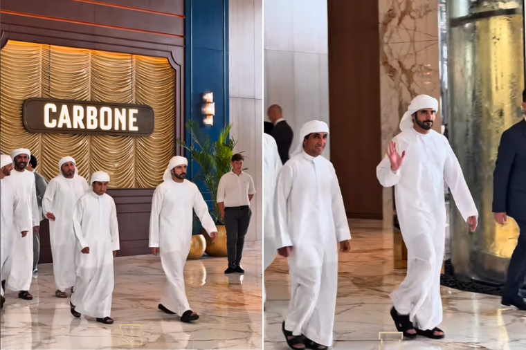 Sheikh Hamdan visits Carbone Dubai