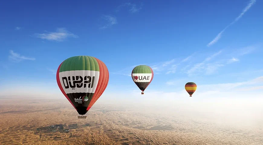 Dubai hot air balloon