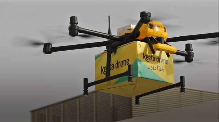 Dubai drone deliveries