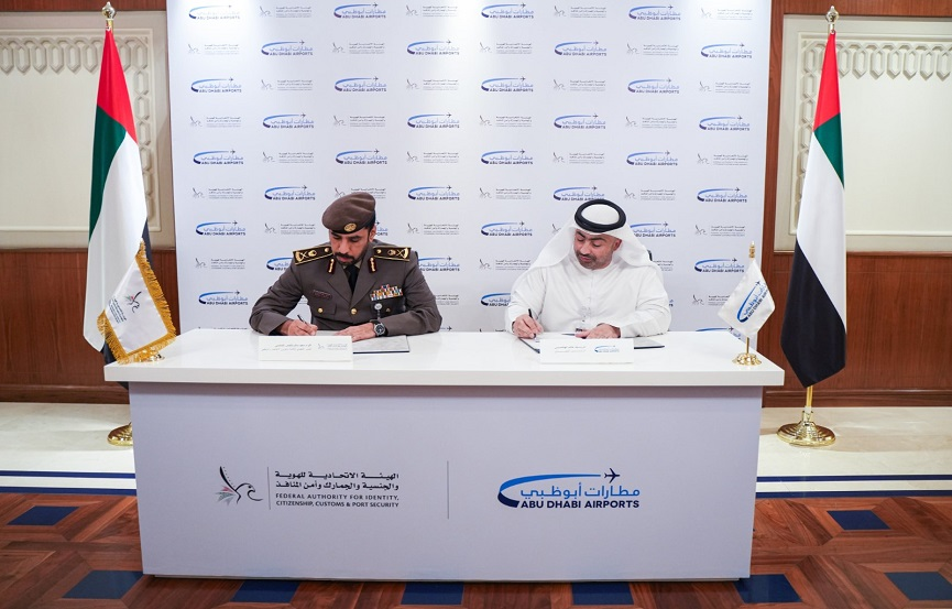 Abu Dhabi Airports and UAE ICP strategic MoU