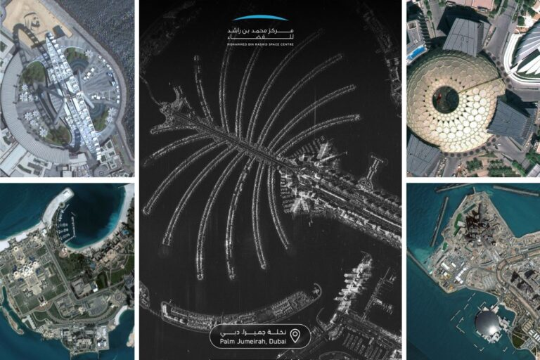 UAE First Satellite Images