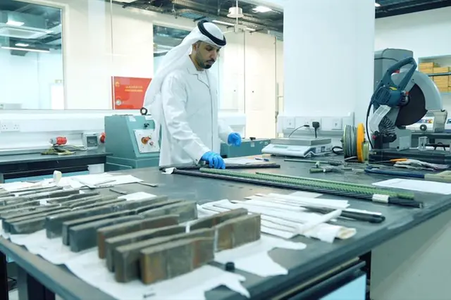 Abu Dhabi building material testing