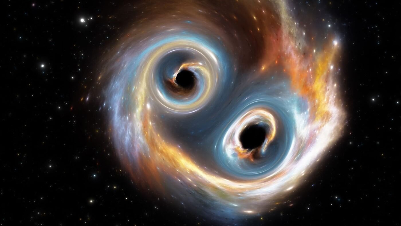 Black Holes Orbiting