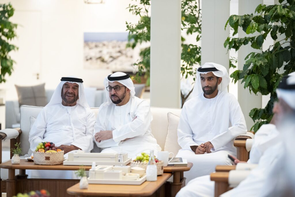 UAE President Meeting Ras Al Khaimah Ruler