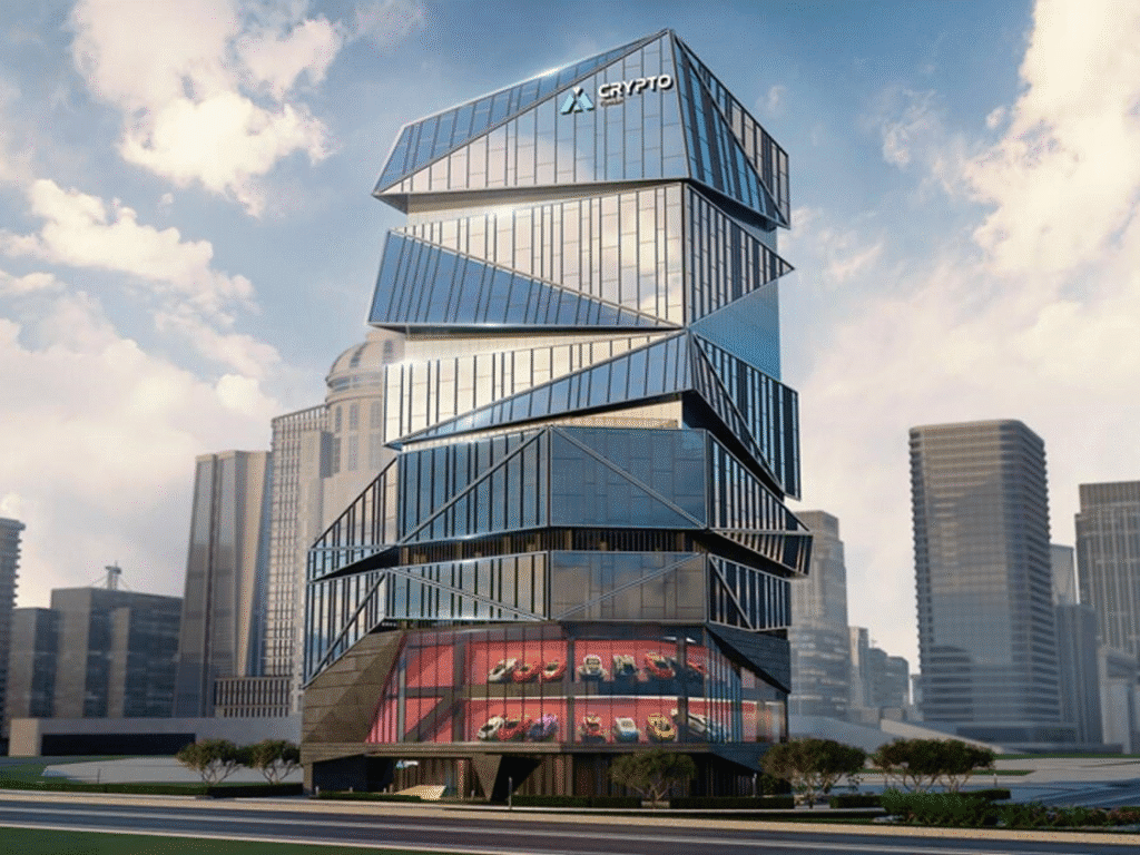 NEB design consultant for Crypto Tower