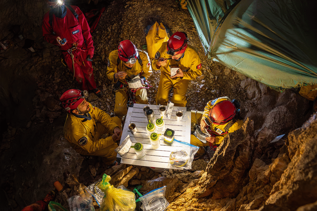 Mohammad Al Mulla underground caves training