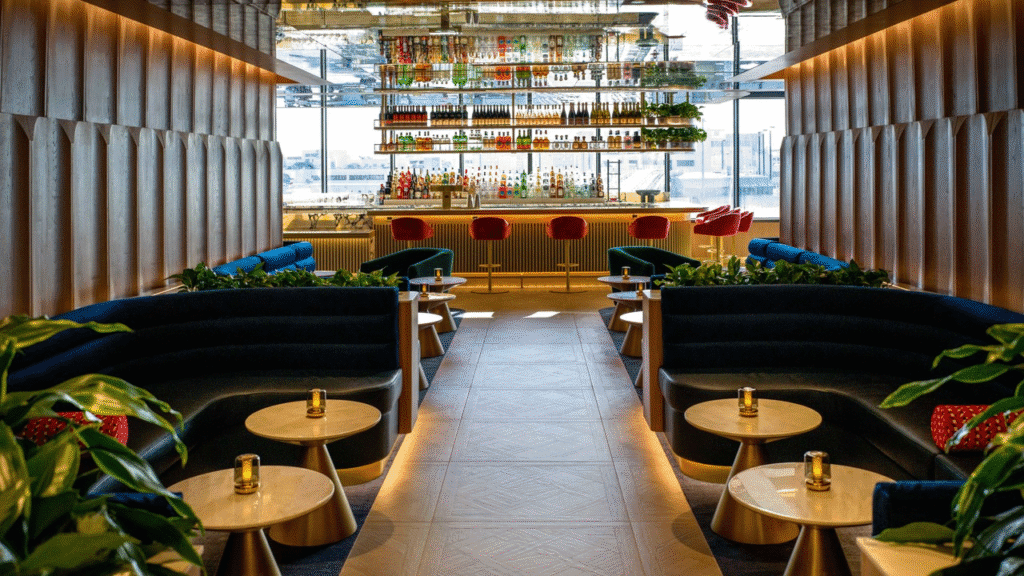 British Airways Dubai lounge