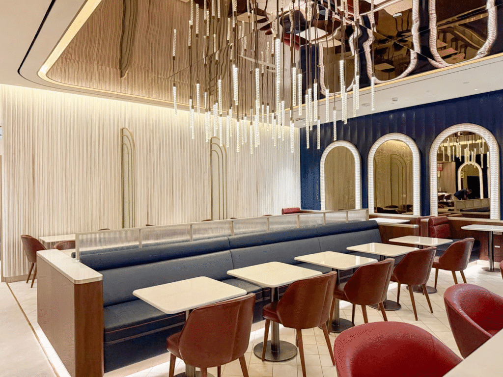 British Airways Dubai lounge