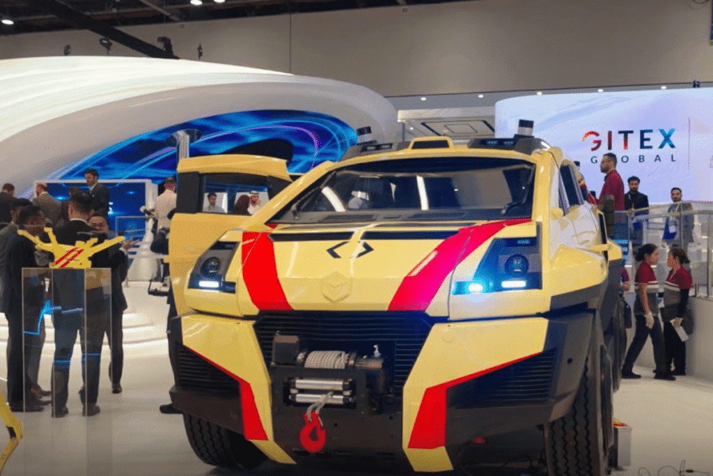 AI rescue vehicle