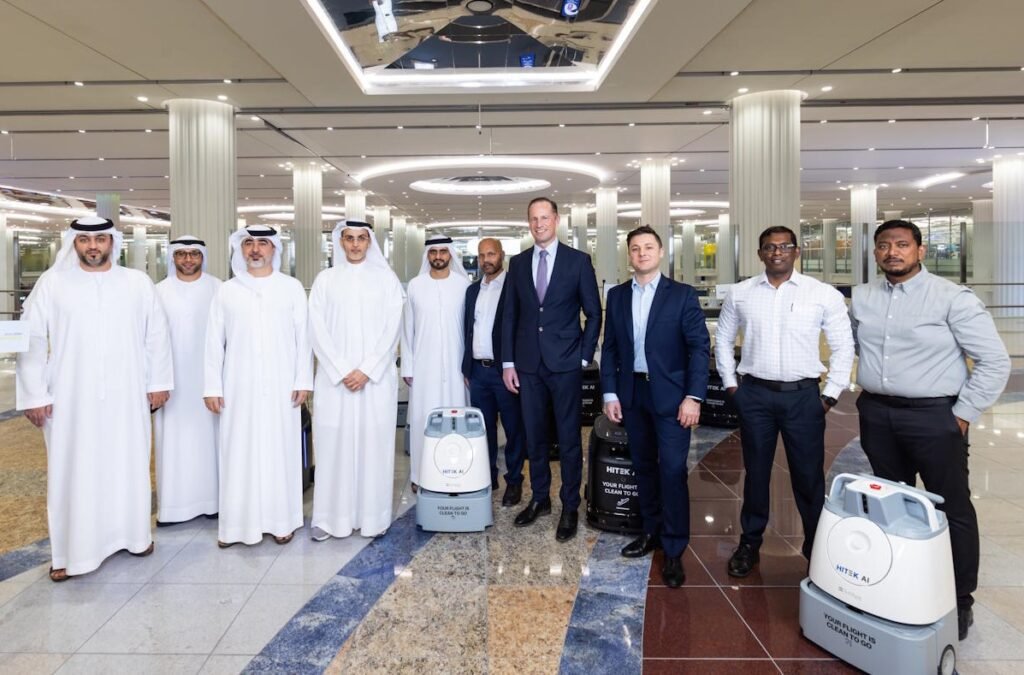 Dubai Airports robotic cleaning programme