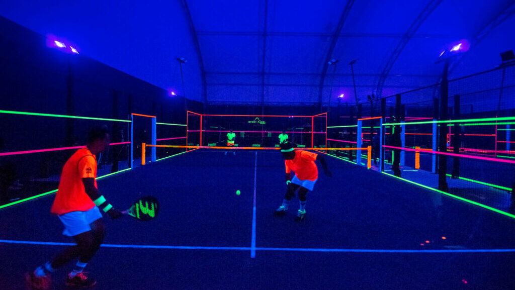 glow in the dark padel dubai