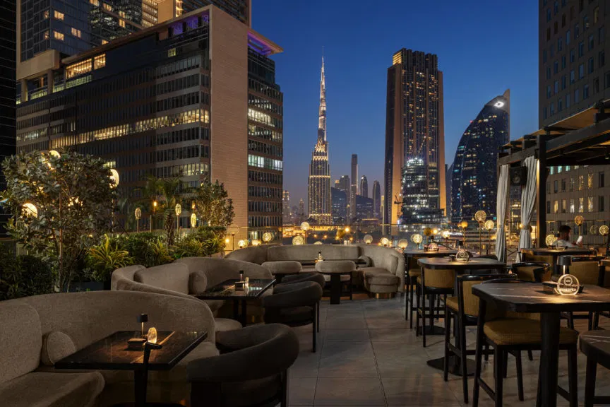 Luna Dubai rooftop bar
