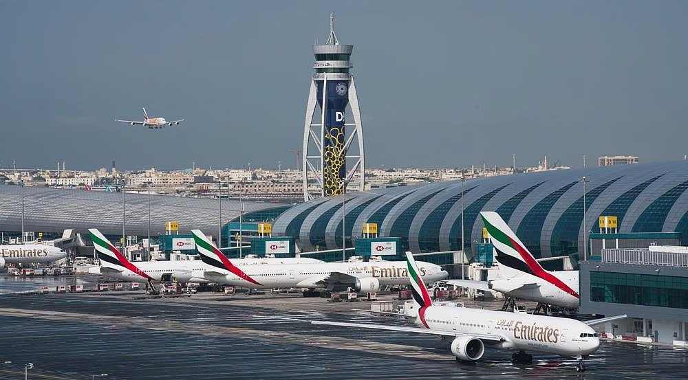 Dubai Airport record traffic