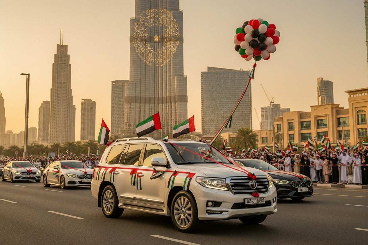 UAE National Day vehicle decoration rules