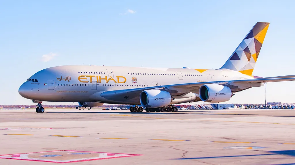 Etihad A380 Routes