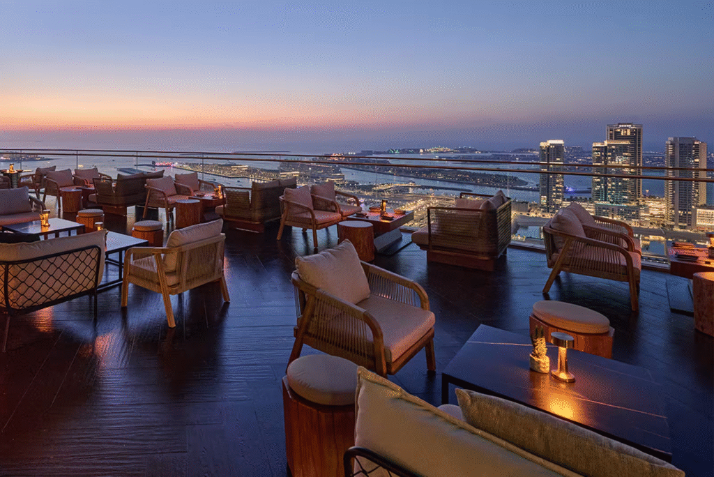 Attiko Dubai rooftop bar