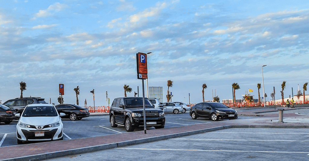 free parking in Dubai