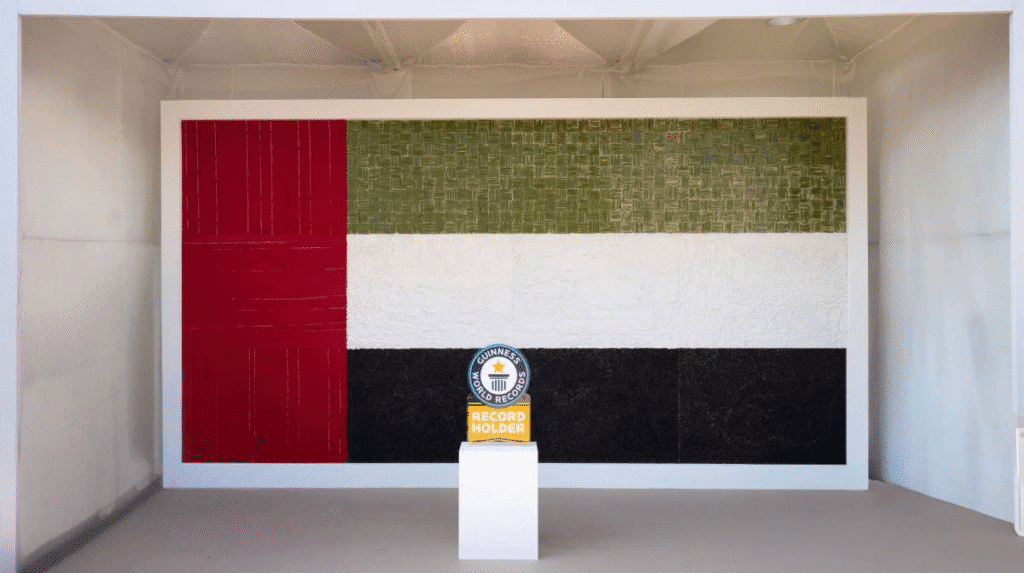 biodegradable UAE flag