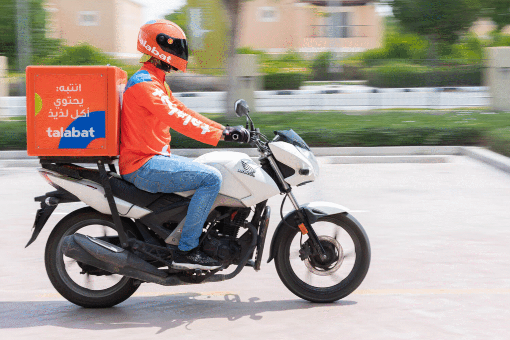 delivery riders Dubai Sharjah