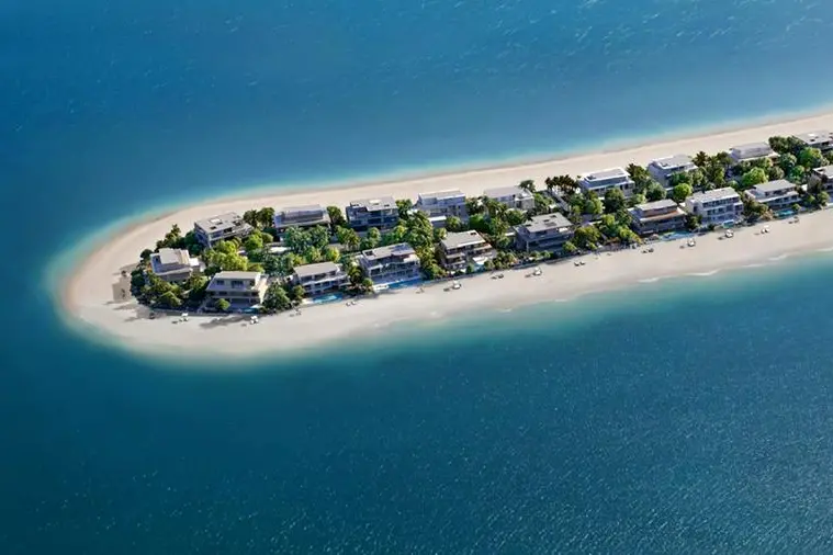 Palm Jebel Ali beach villas