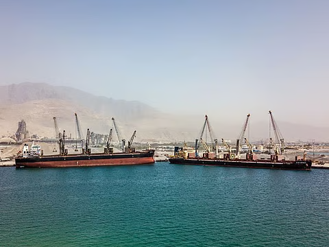 RAK Ports concrete piles plant