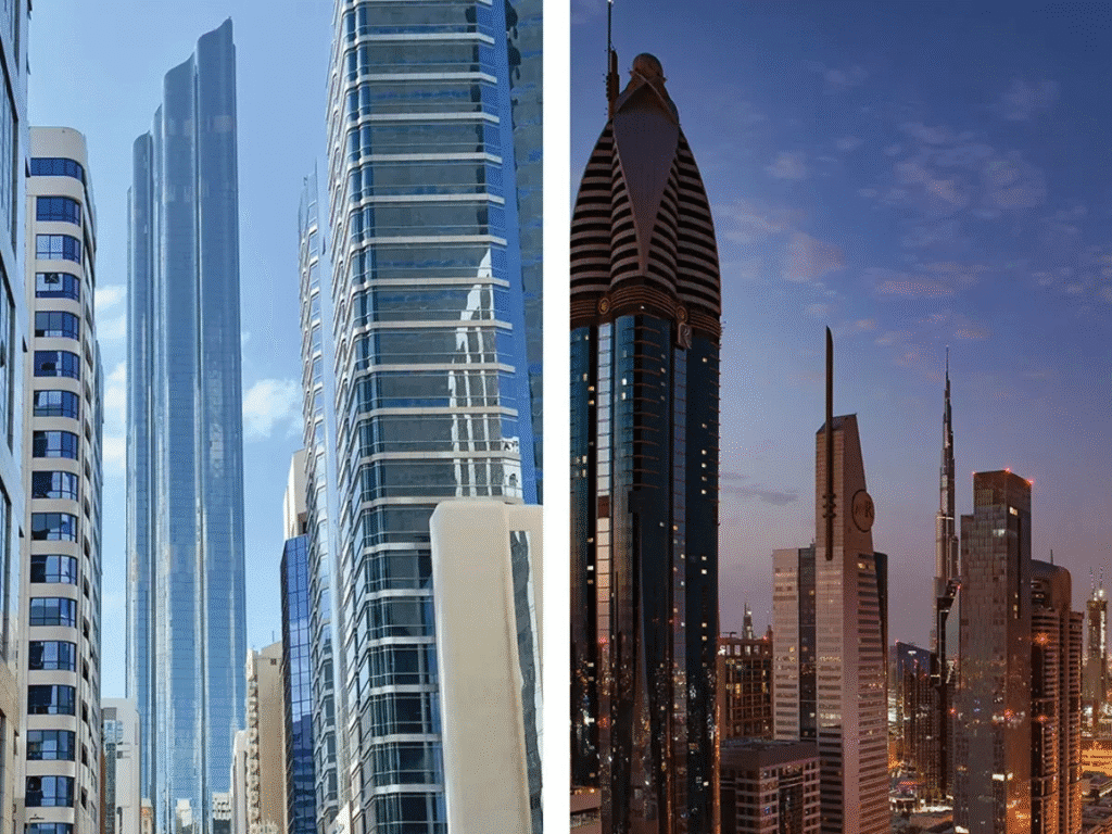 Dubai and Abu Dhabi wealth destinations