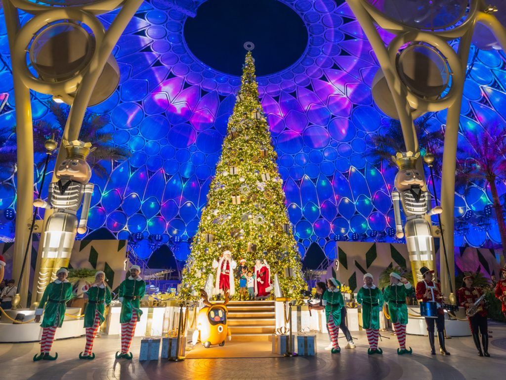 winter city christmas market dubai