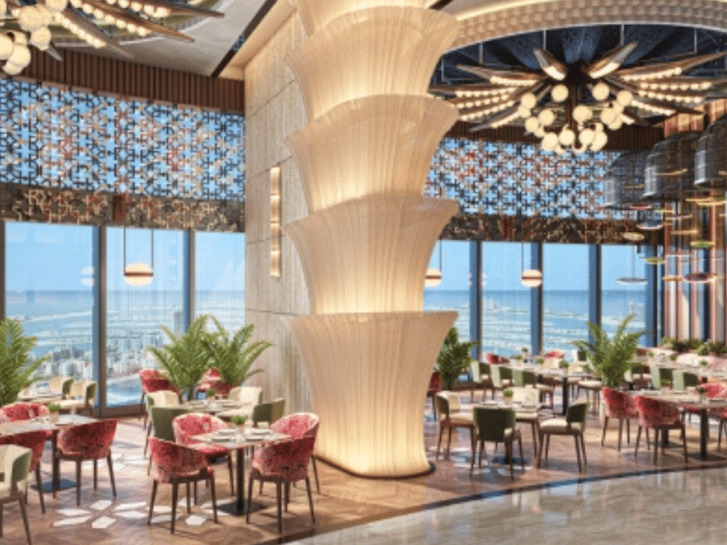 Ciel Dubai Marina breakfast