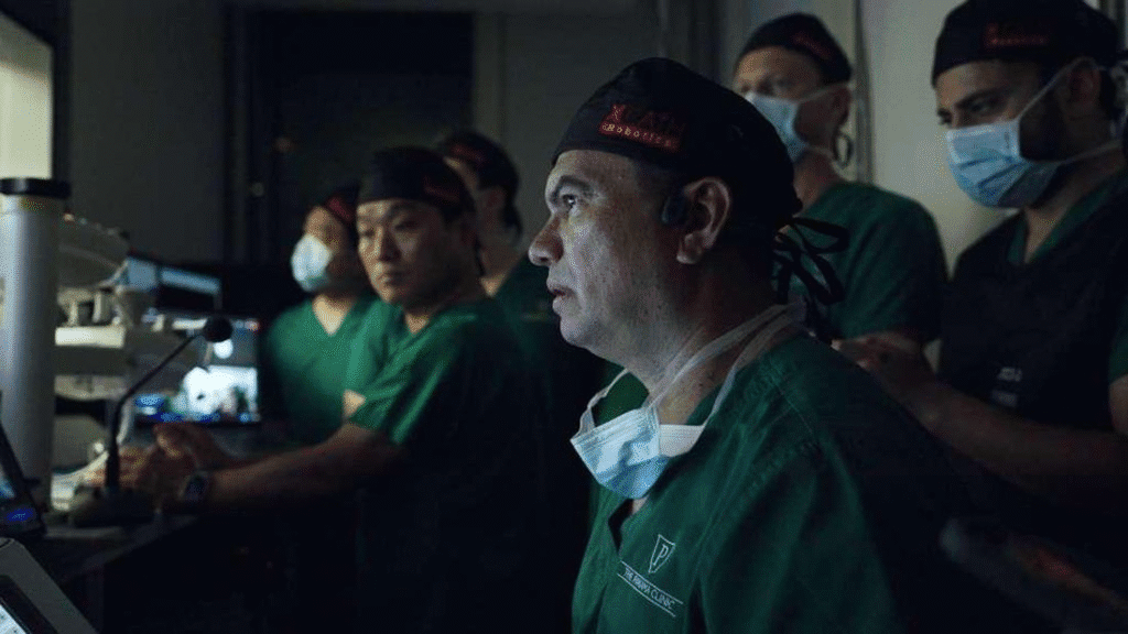 Robotic Brain Aneurysm Surgery