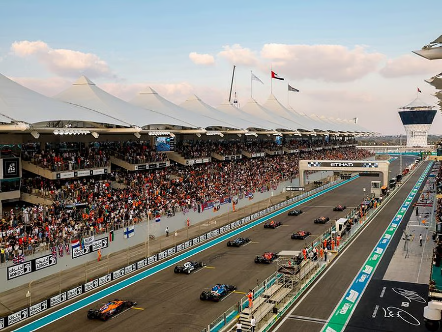 free F1 weekend Abu Dhabi