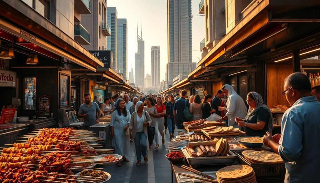 Street Food Markets in Dubai