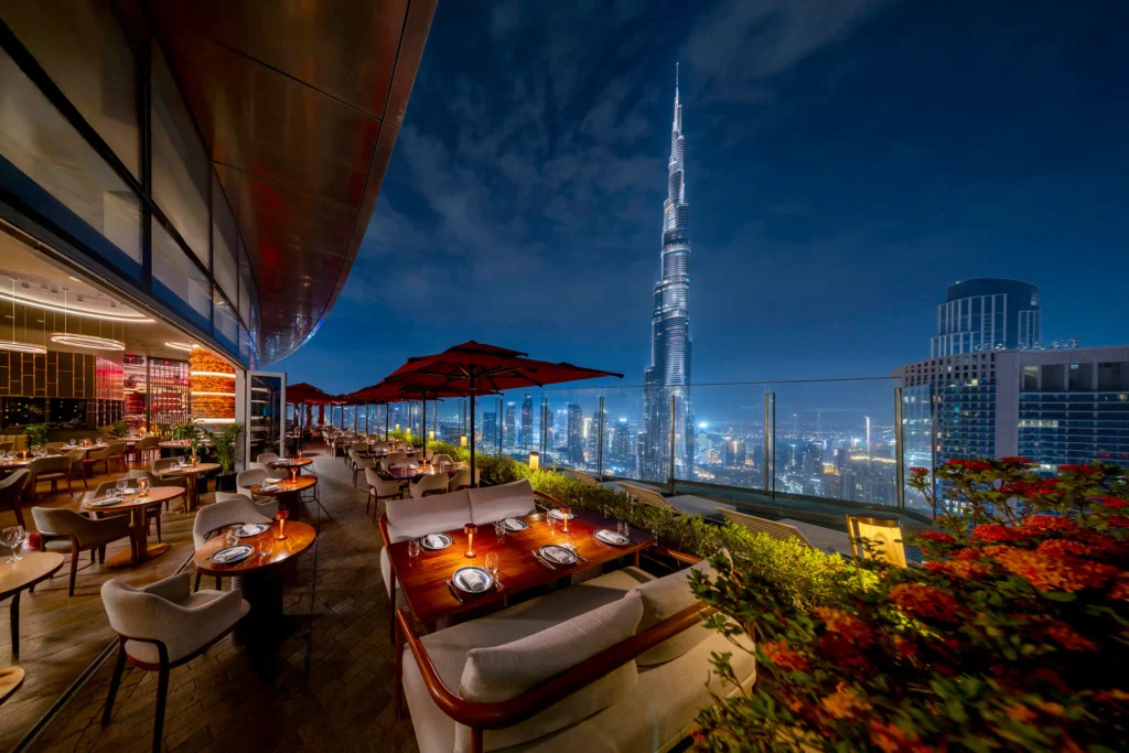 Rooftop Dining Spots in Dubai