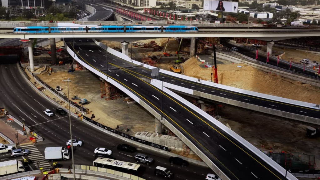 Dubai traffic improvement