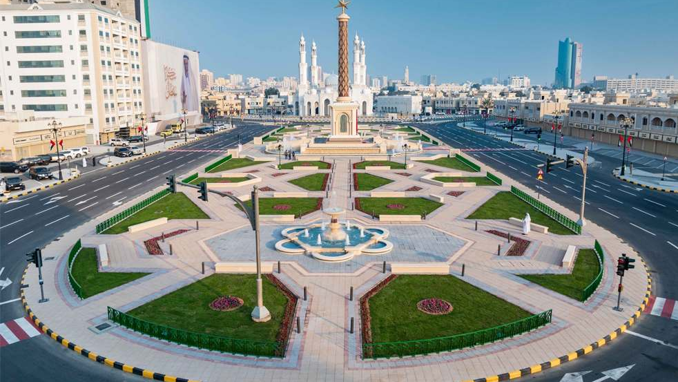Sharjah Independence Square Monument