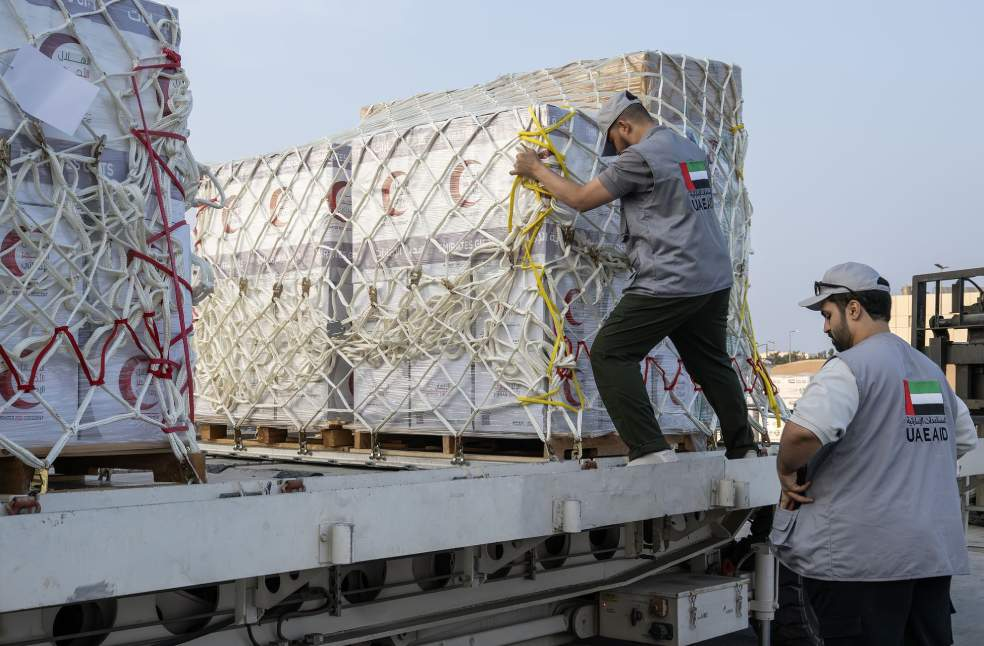 UAE relief supplies Sri Lanka