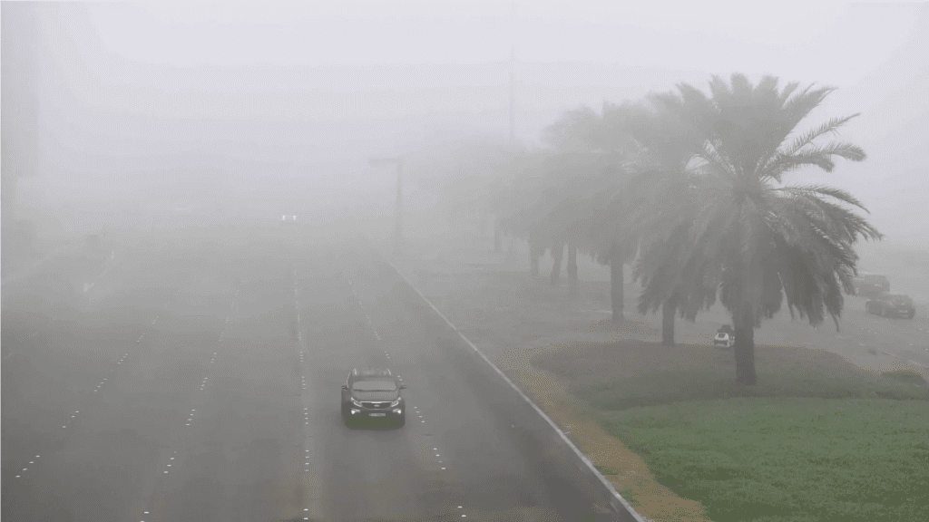 UAE foggy weather forecast