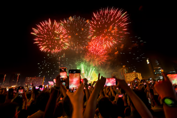 Marsa Boulevard Fireworks