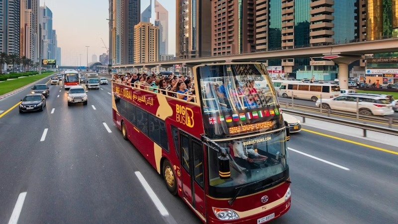 Dubai sightseeing bus