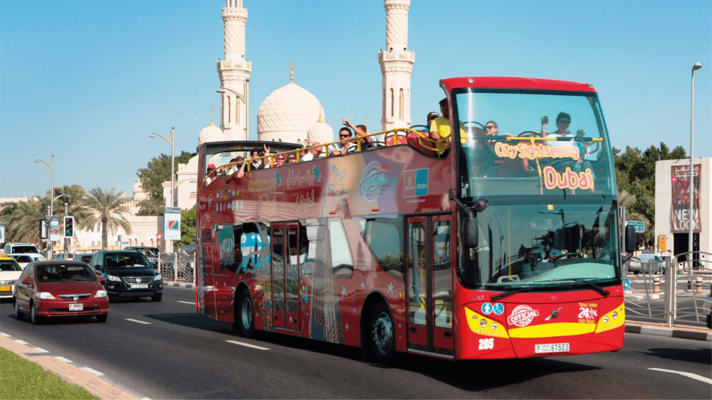 Dubai sightseeing bus