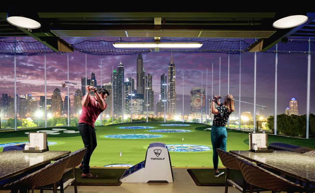 Topgolf Emirates Golf Club Dubai
