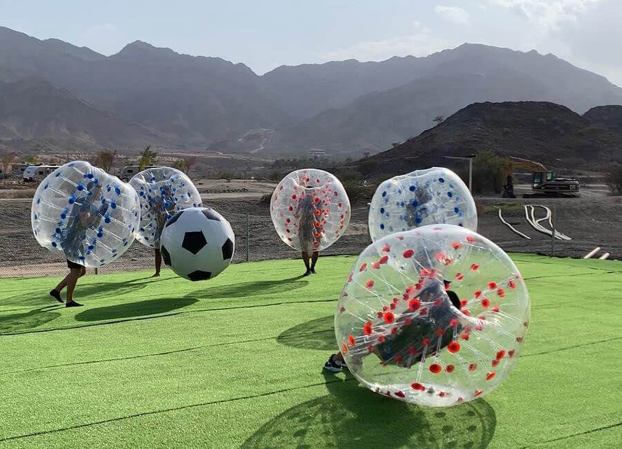 Zorbing in Hatta