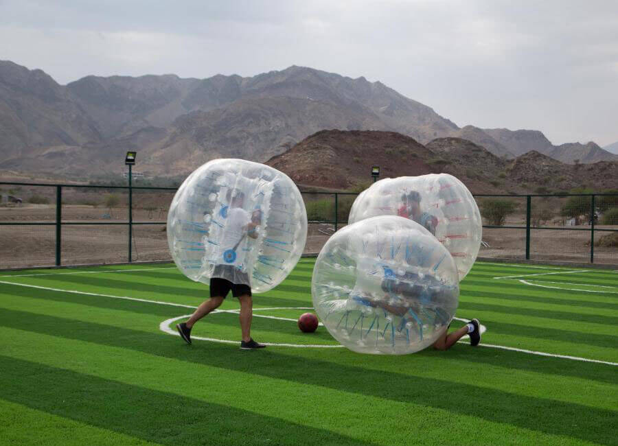 Zorbing in Hatta