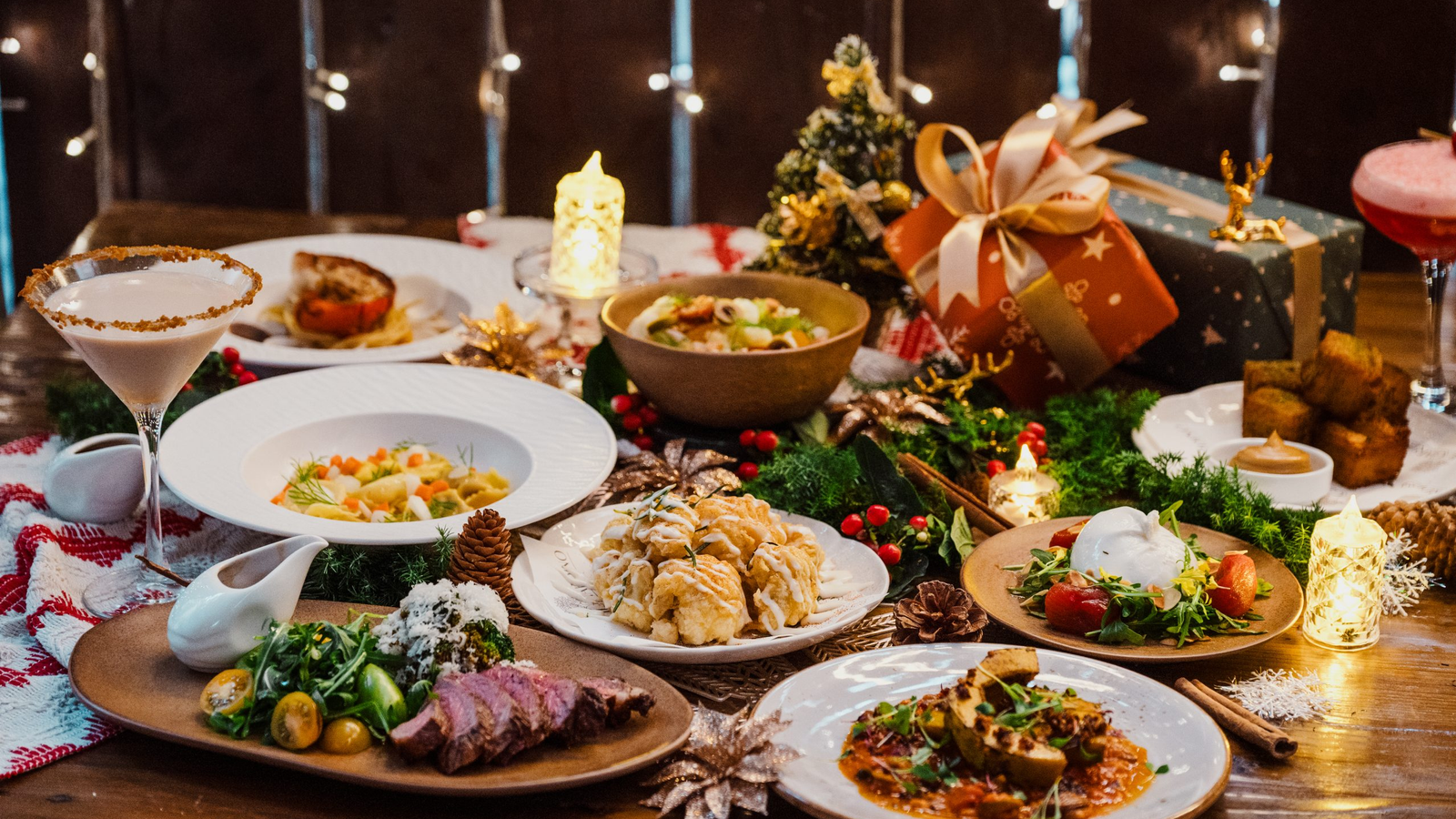 Garage Restaurant Christmas Eve dinner